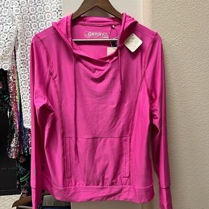 Womans Size Large Hot Pink Hoodie